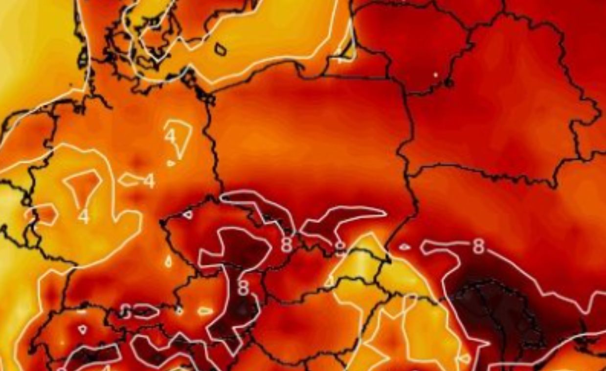 Wyjątkowo ciepły poniedziałek i wtorek