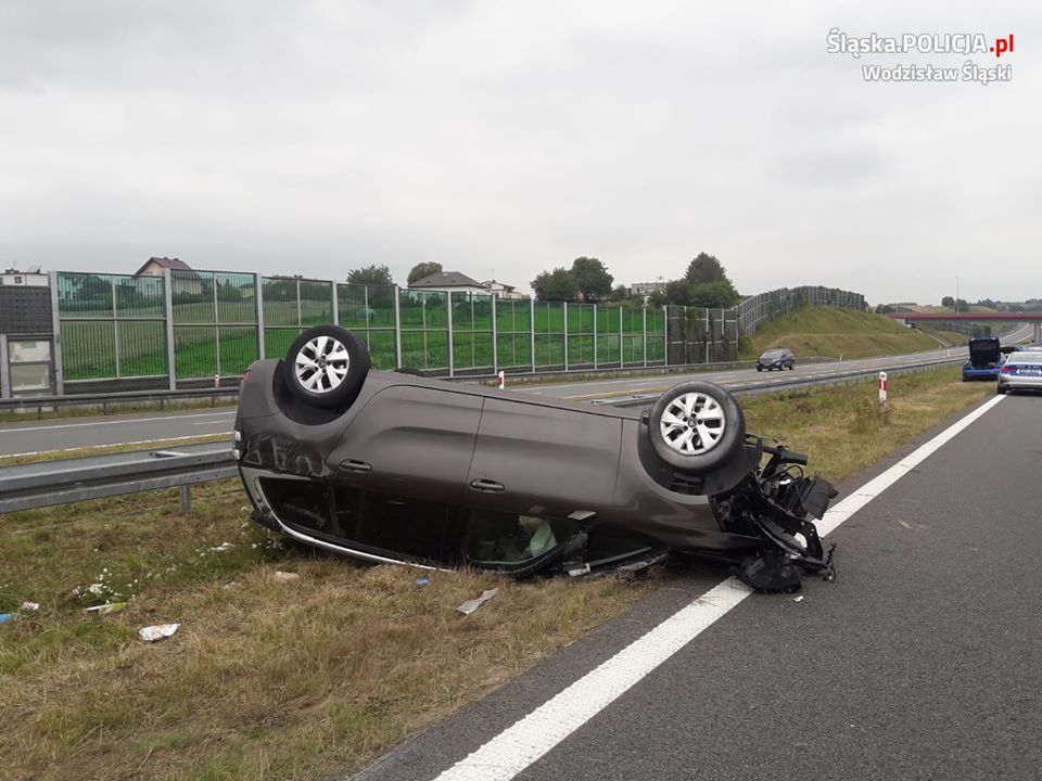 Koszmarny wypadek na A1. Kierowca z Litwy pijany. Ucierpiały 4 osoby