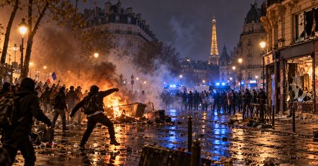 Francja w ogniu protestów. Godzina policyjna w Paryżu, tysiące zatrzymanych i straty liczone w setkach milionów euro