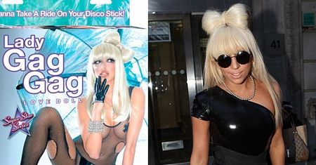 Dmuchana lalka... Lady GaGi!