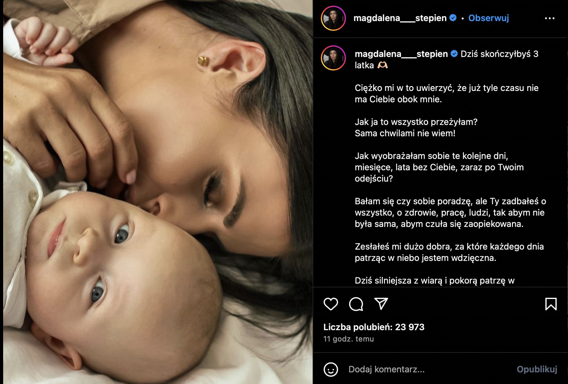 Poruszający wpis 