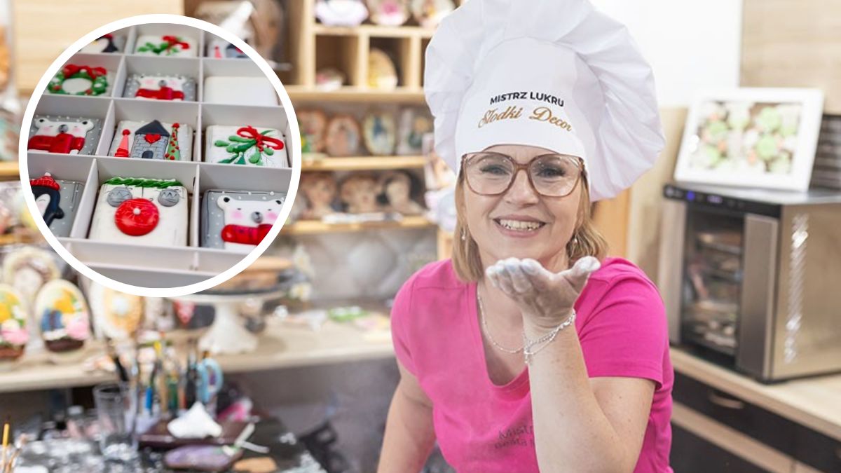 Beata Młynarczak szkoli z dekorowania pierników