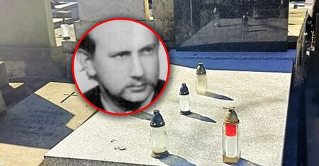 Aktor "Klossa" zasłabł na scenie i zmarł. Tak wygląda grób Jacka Zbrożka