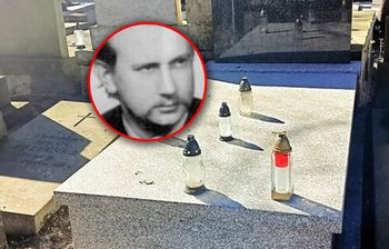 Aktor "Klossa" zasłabł na scenie i zmarł. Tak wygląda grób Jacka Zbrożka