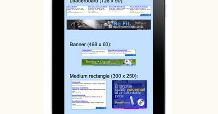 Google pojawił się z reklamami na iPadzie