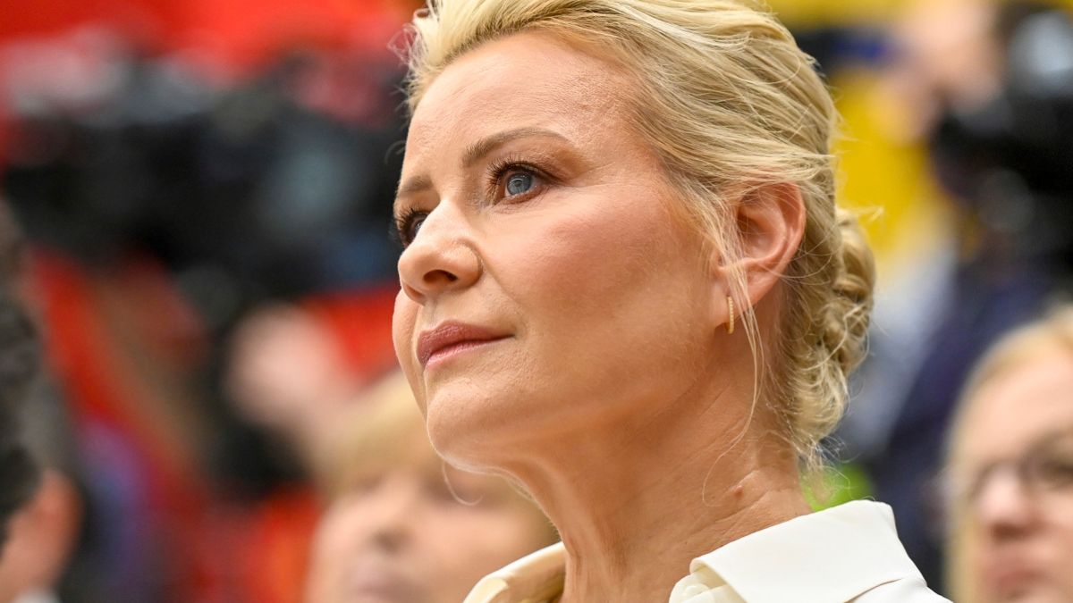 Stylizacja Małgorzaty Kożuchowskiej na spotkanie z prezydentem