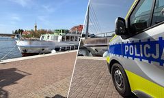 Pijany kapitan statku zatrzymany. Miał ponad trzy promile