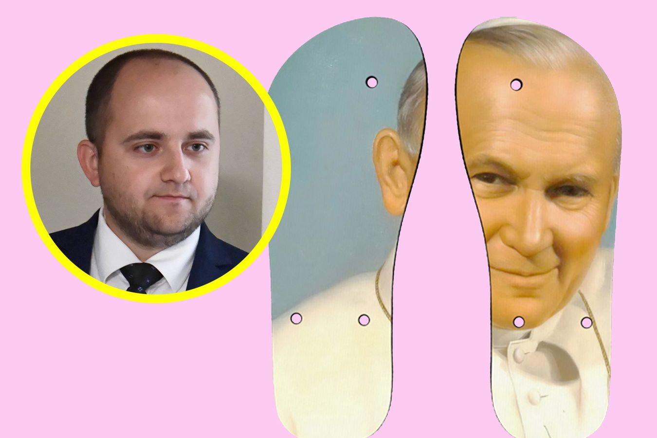 Dariusz Matecki wytknął firmie Cupsell.pl oferowanie japonek z wizerunkiem Jana Pawła II