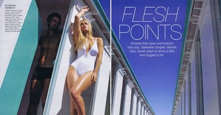 Bar Refaeli kusi w "Allure"!