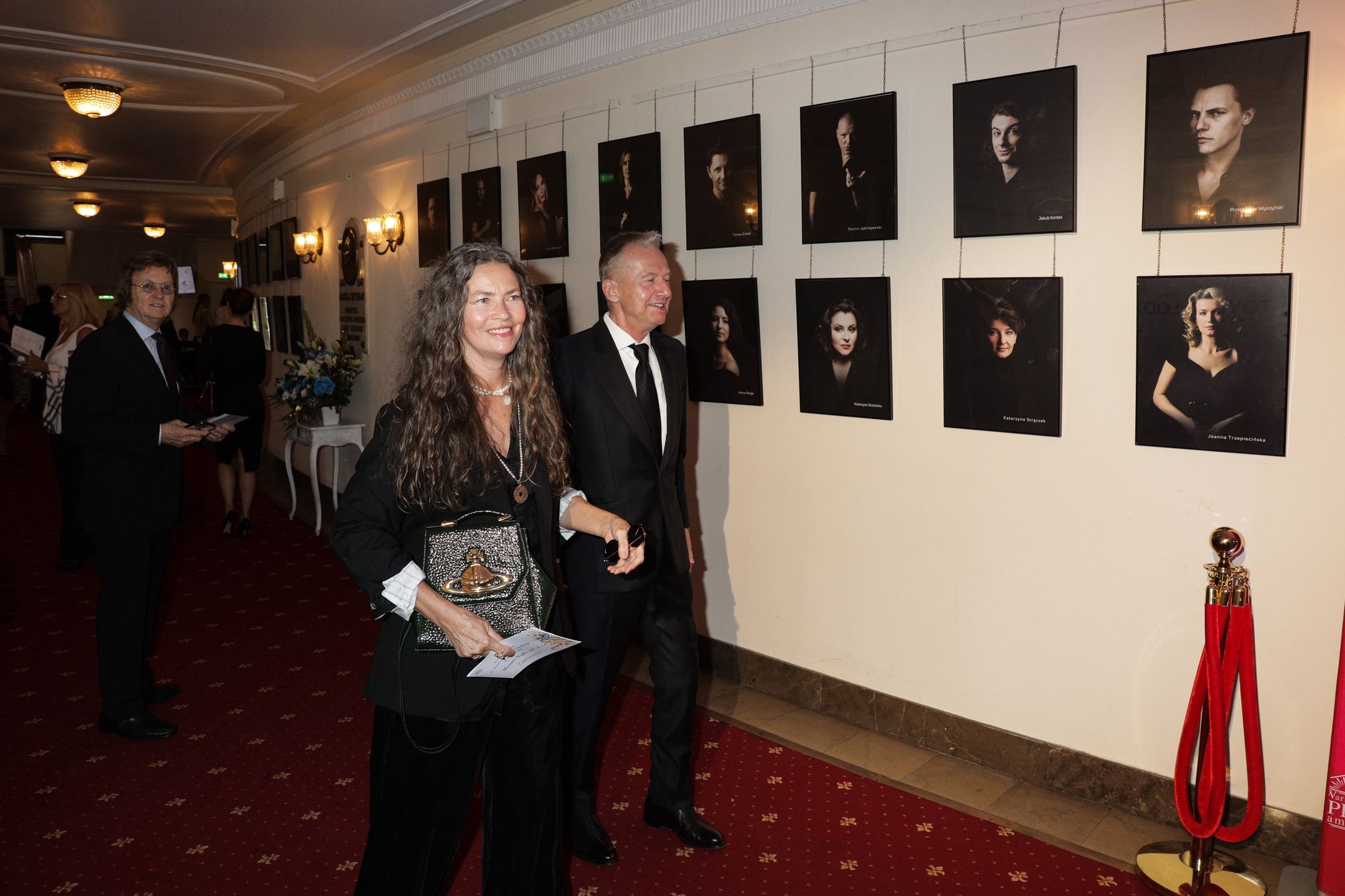 Bogusław Linda i Lidia Popiel na finałowej gali Festiwalu Mozartowskiego