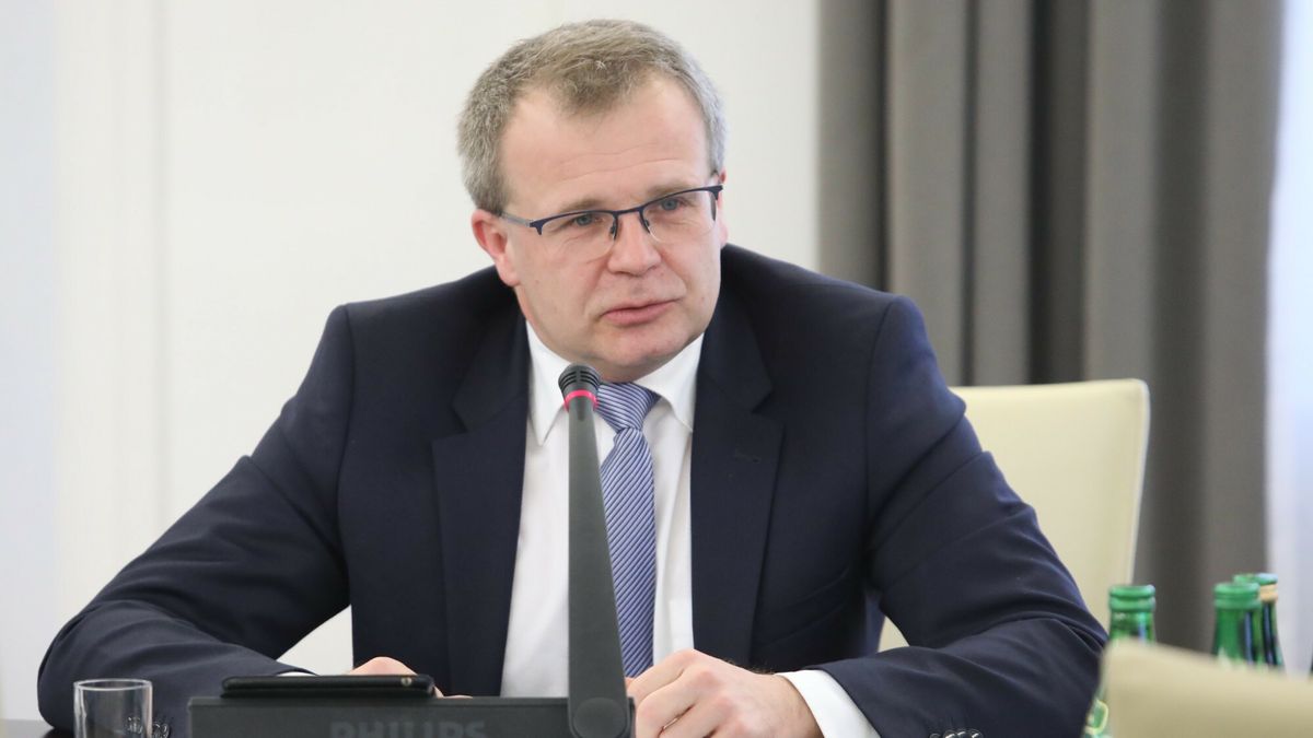 Przes?uchanie kandydat�w do Rady Polityki Pieni??nej
04.01.2022 Warszawa Posiedzenie senackiej Komisji Budzetu i Finansow Publicznych, dot. kandydatow na czlonkow Rady Polityki Pienieznej, Fot Tomasz Jastrzebowski/REPORTER
n/z: Ludwik Kotecki
Tomasz Jastrzebowski/REPORTER