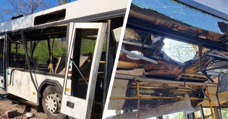Jechali do pracy. Rosyjski dron uderzył w autobus. Rośnie liczba ofiar