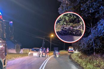 Wypadek na Śląsku. Motocyklista zginął. Świadkowie: koledzy odjechali