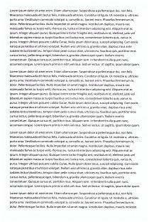 wydruk tekstu, rozdzielczość najlepsza