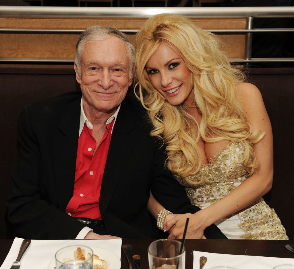 Hugh i Crystal Hefnerowie
