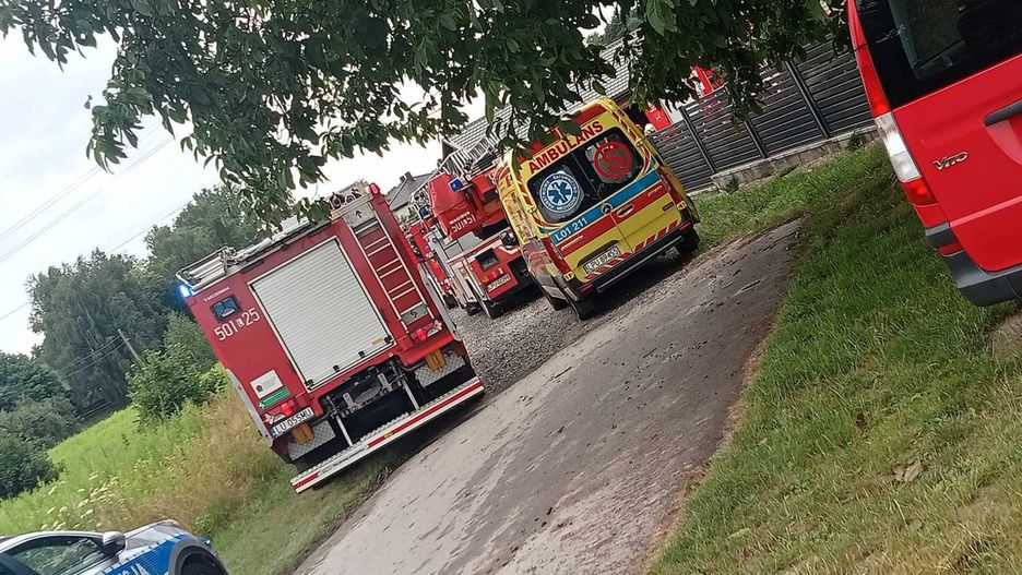 Starsza kobieta wpadła do studni