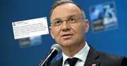 Była godzina 22:15. Andrzej Duda zamieścił wpis. "Niesamowity dzień"