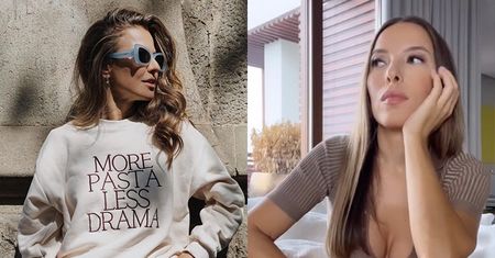 Modowe starcie: Anna Lewandowska i Ewa Chodakowska w identycznym kapelusiku. Która wypadła lepiej? (FOTO)