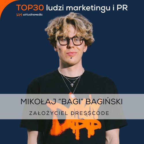 Mikołaj "Bagi" Bagiński. Założyciel Dre$$code.