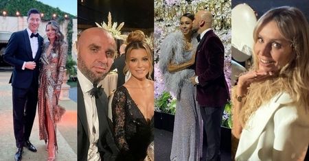 TŁUM celebrytów bryluje na balu charytatywnym Omeny Mensah i Rafała Brzoski: Lewandowscy, Pazurowie, Woźniak-Starak... (ZDJĘCIA)