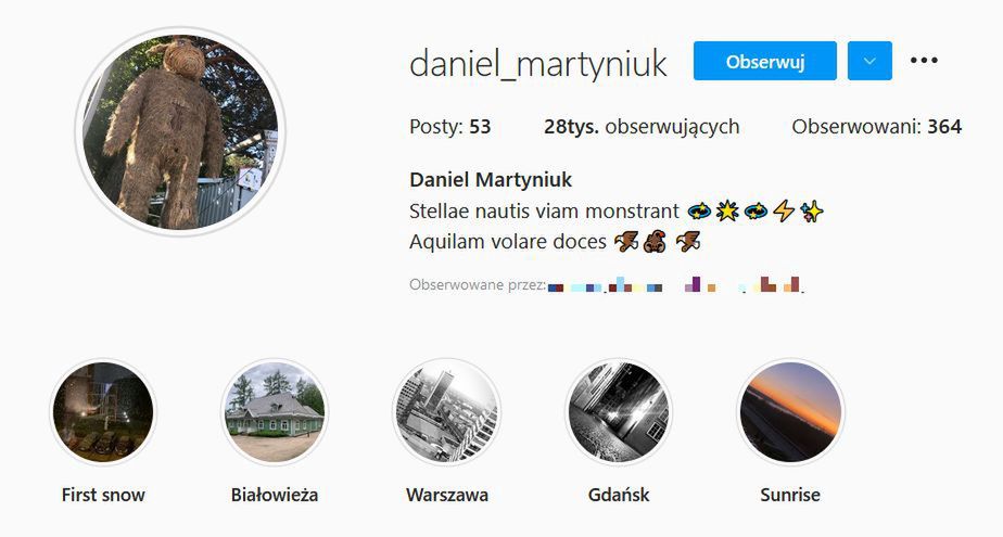 Daniel Martyniuk ma na Instagramie marynistyczny nastrój