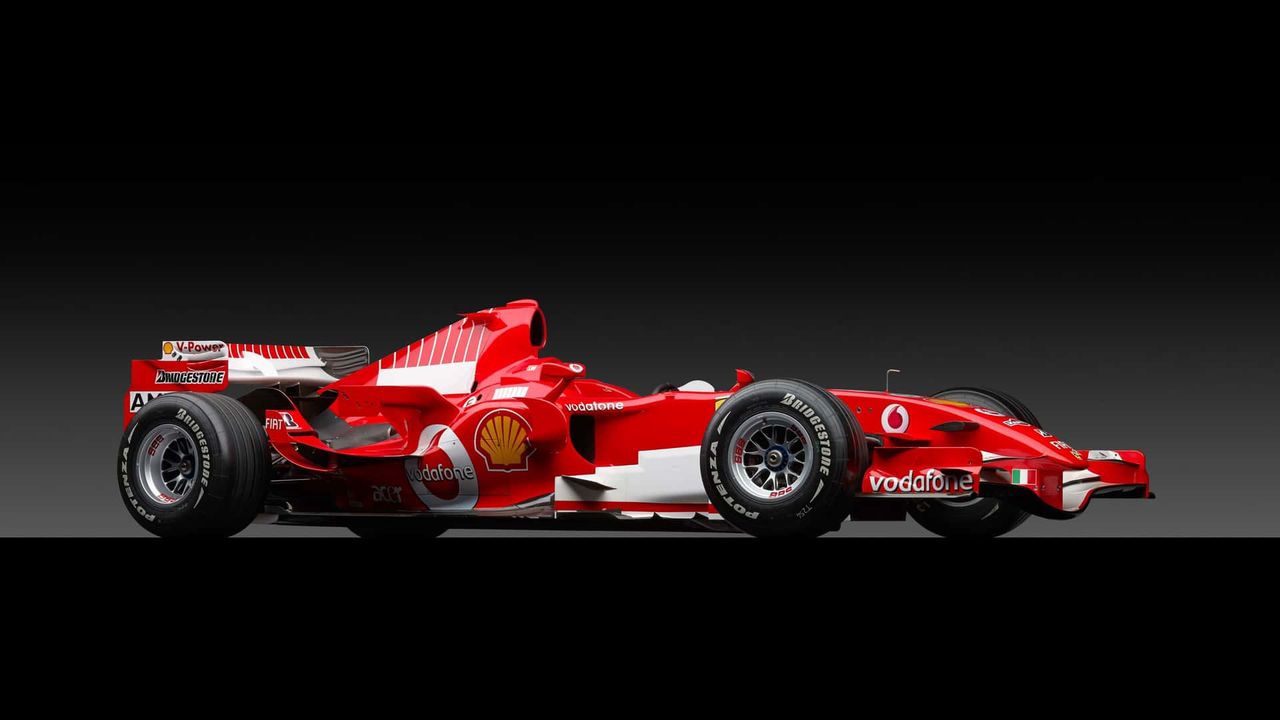 Schumacher's final Ferrari F1 car heads to auction block