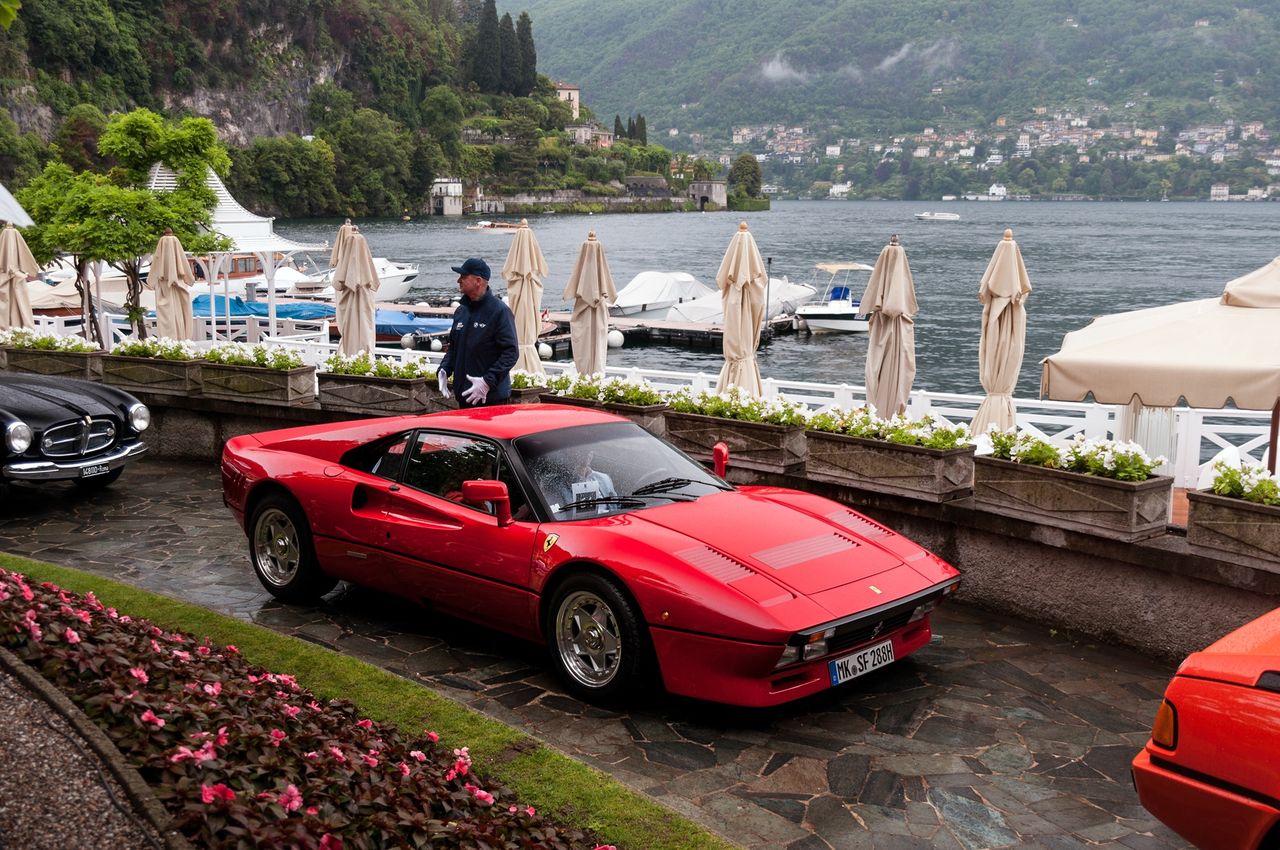 Ferrari 288 GTO na Concorso d'Eleganza Villa d'Este