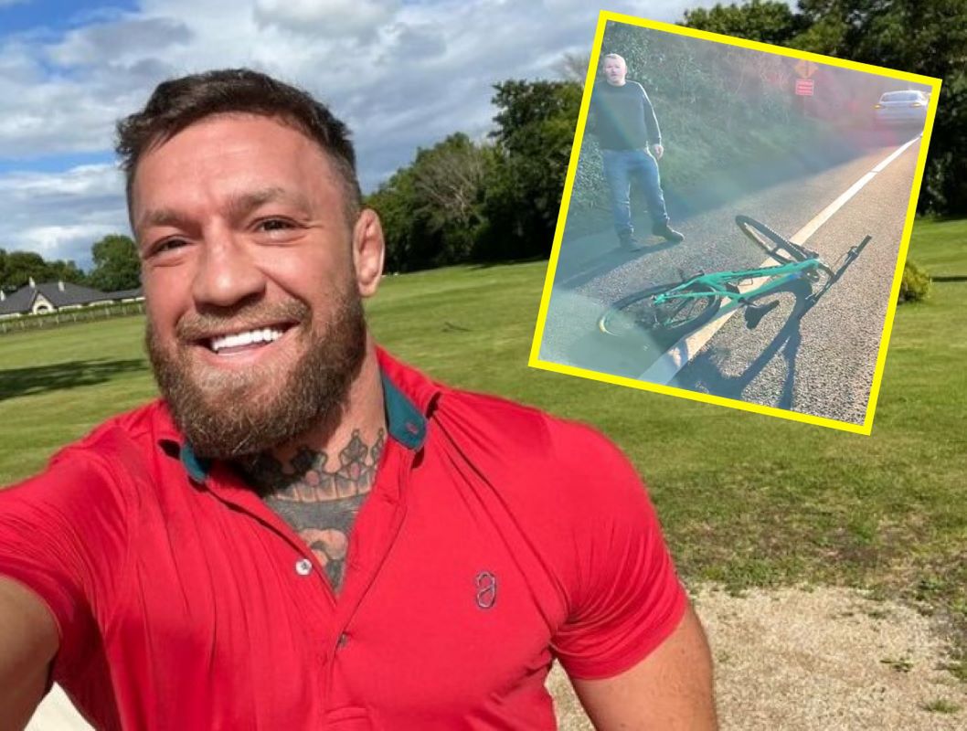 Connor McGregor został potrącony przez samochód 