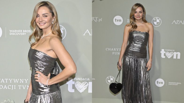 Małgorzata Socha na balu TVN