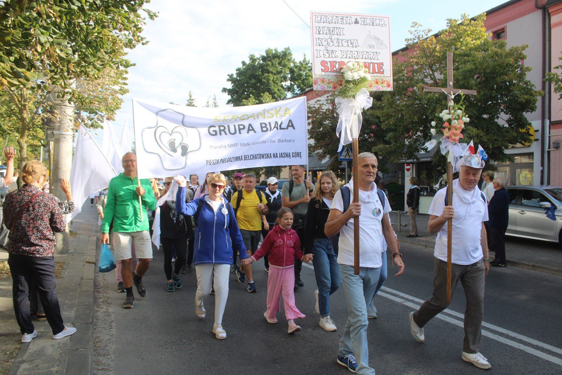 Wyruszyli. Bełchatowscy pątnicy w drodze na Jasną Górę
