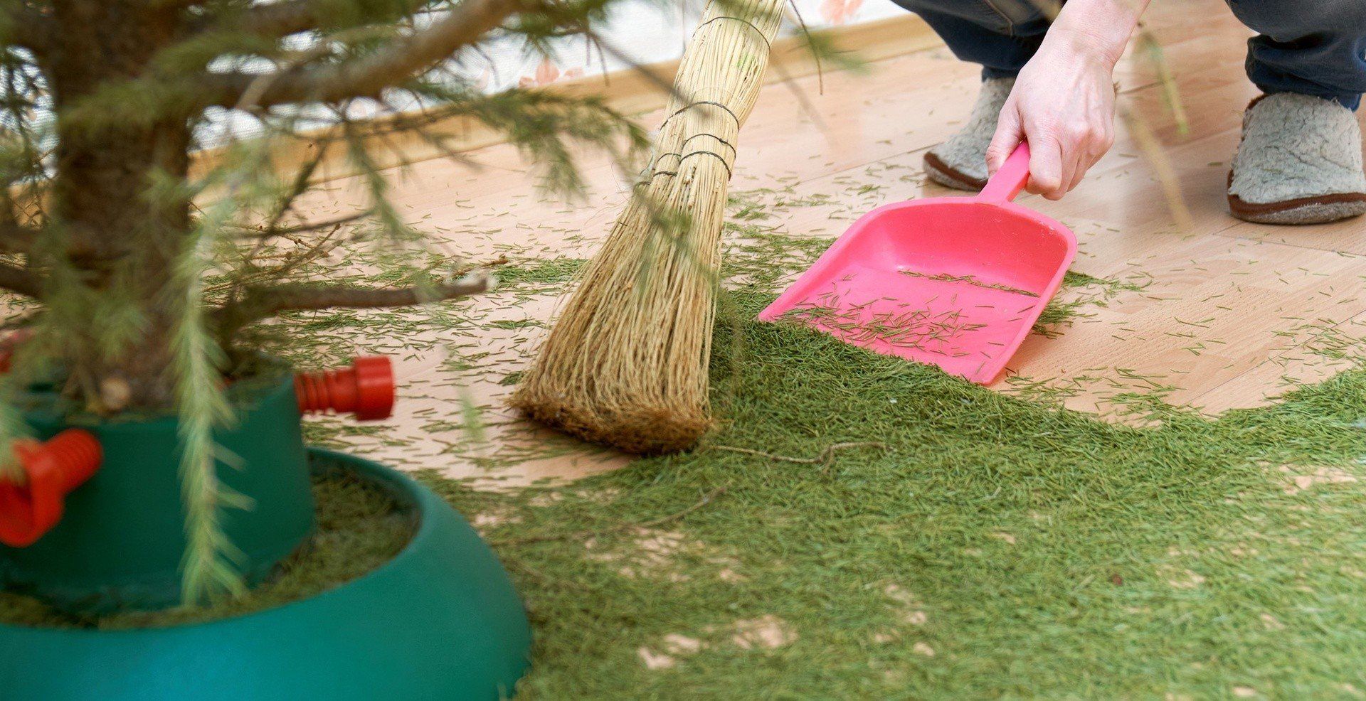 Triki, żeby choinka nie sypała się