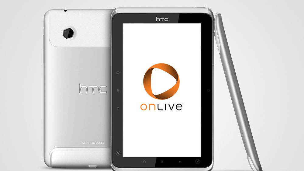 Chmura dla graczy w tablecie HTC Flyer 1