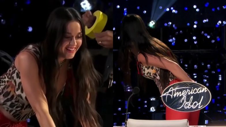 Katy Perry zaliczyła WPADKĘ na planie "American Idol"! Jej spodnie nie wytrzymały... (WIDEO)