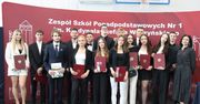 Zakończenie roku szkolnego klas maturalnych w ZSP nr 1 w Łęczycy. Były nagrody, wyróżnienia i podziękowania