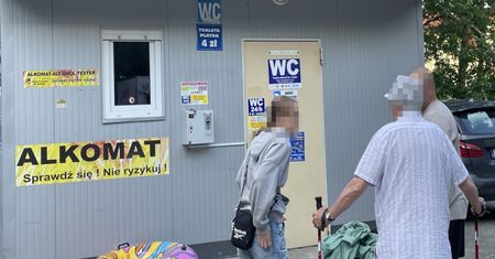"To jest skandal". Zdjęcie z Grzybowa