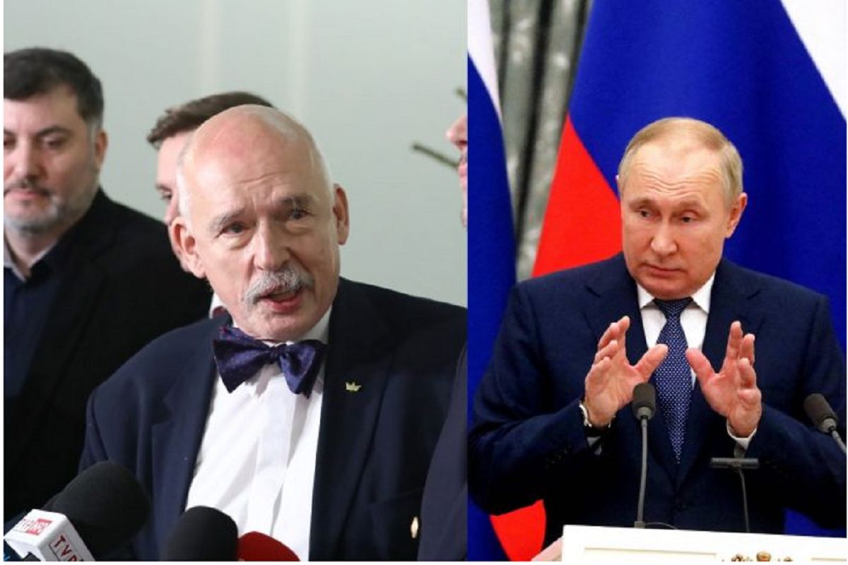 Janusz Korwin-Mikke rozszyfrował Putina? Nie wierzy w sankcje
