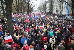 Manifestacja Komitetu Obrony Demokracji w Warszawie