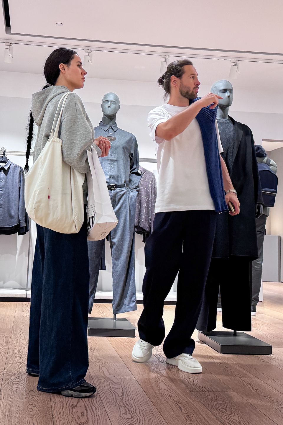 Grzegorz Krychowiak i Celia Jaunat
