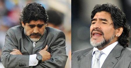 Emocje Diego Maradony