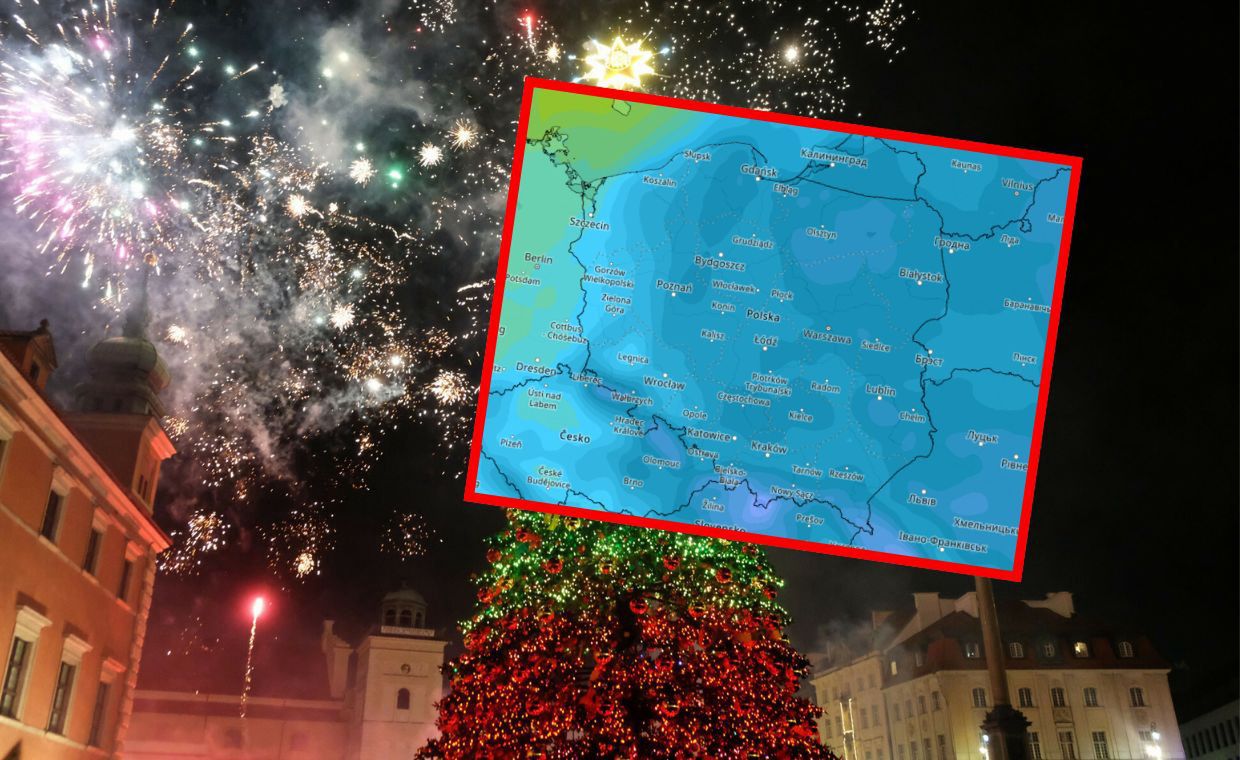 Zachmurzenie i opady. Jest prognoza na Sylwestra i Nowy Rok