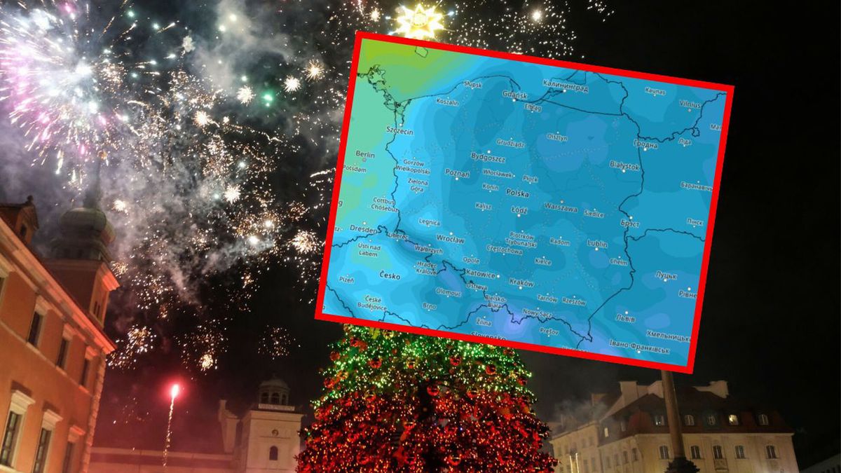 Pogoda na Sylwestra i Nowy Rok