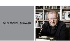 Adam Michnik z nagrodą Gilel Storch Award