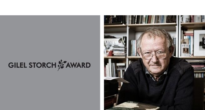 Adam Michnik z nagrodą Gilel Storch Award