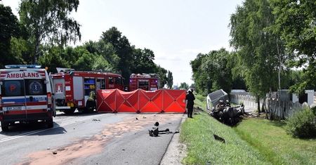 Tragiczny wypadek w Grębiszewie. Służby apelują o pomoc