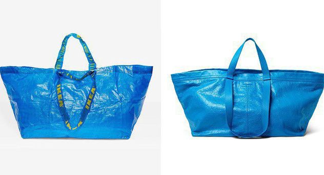IKEA odpowiada reklamą domowi mody Balenciaga na skopiowanie jej charakterystycznej torby