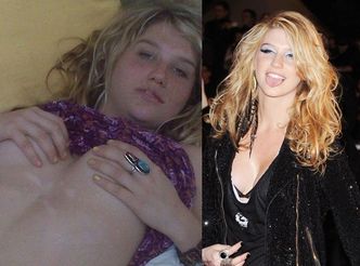 Kesha z… NASIENIEM NA KLATCE PIERSIOWEJ! (FOTO)