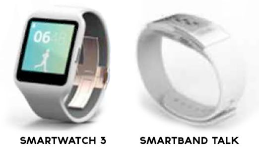 Sony SmartWatch 3 i SmartBand Talk