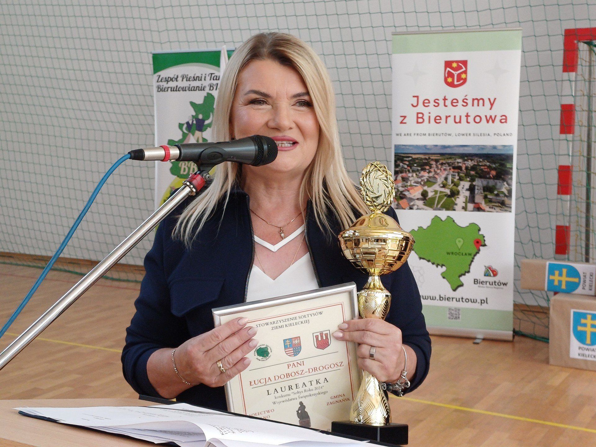 Łucja Dobosz-Drogosz, Sołtys Roku 2024. 