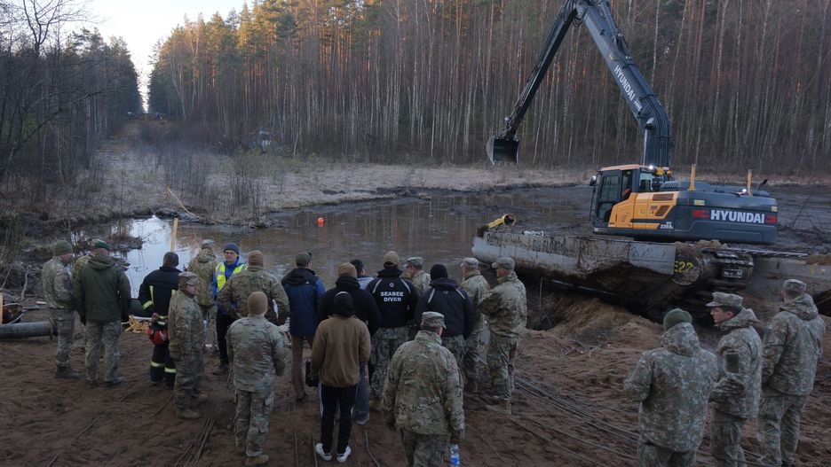 Akcja ratunkowa na poligonie