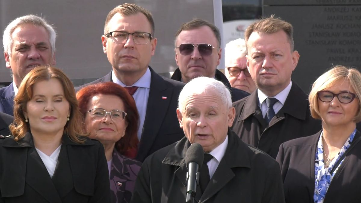 Wystąpienie Jarosława Kaczyńskiego przerywane było krzykami